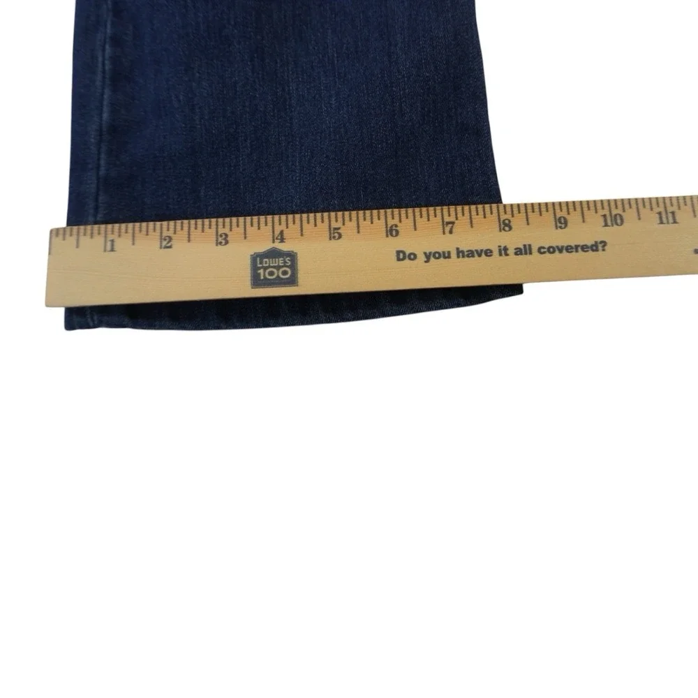 Boys Wrangler Riggs Workwear Strong Jeans Size 8x32 Dark Wash Bootcut‎